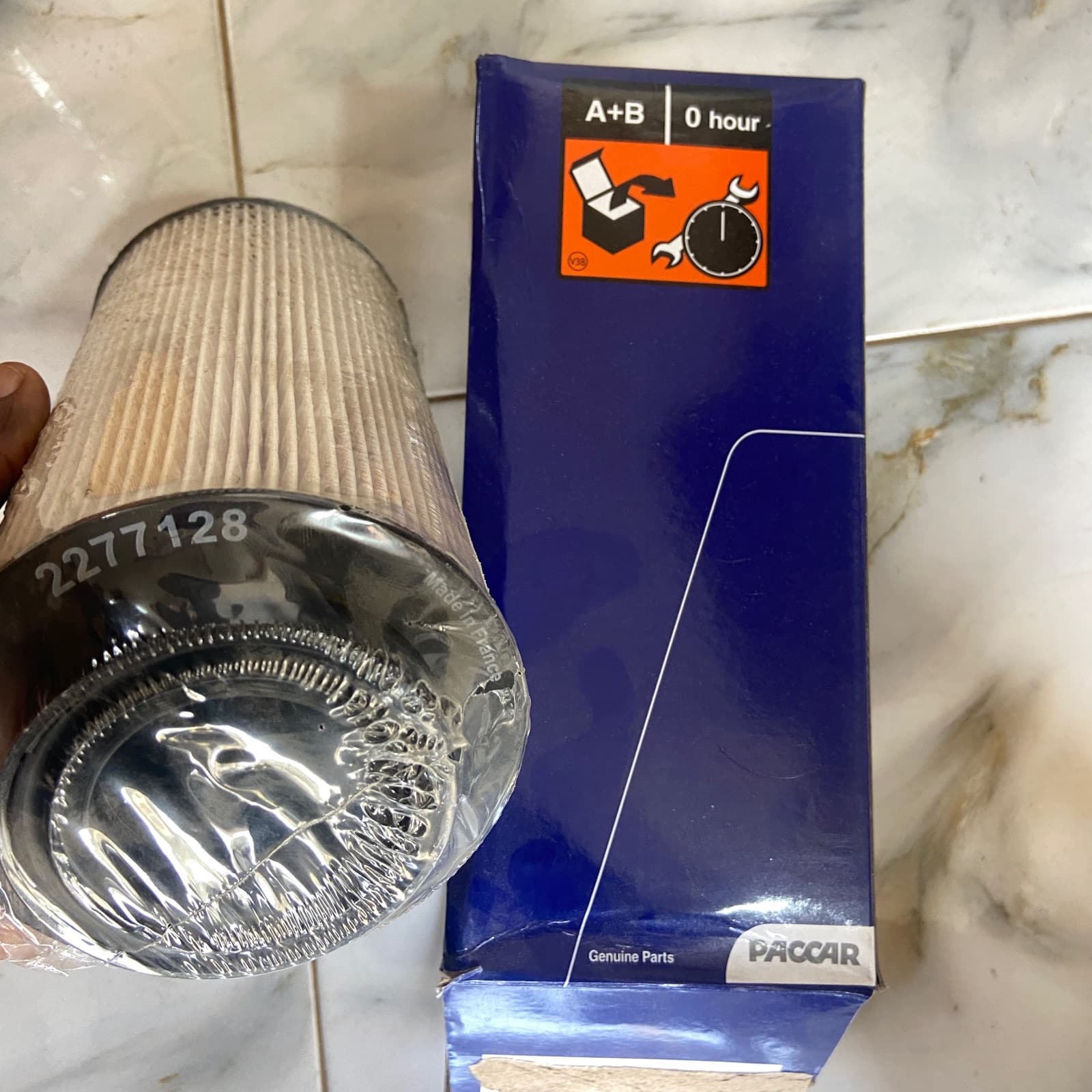 DAF PACCER EURO 6 FUEL FILTER SHORT